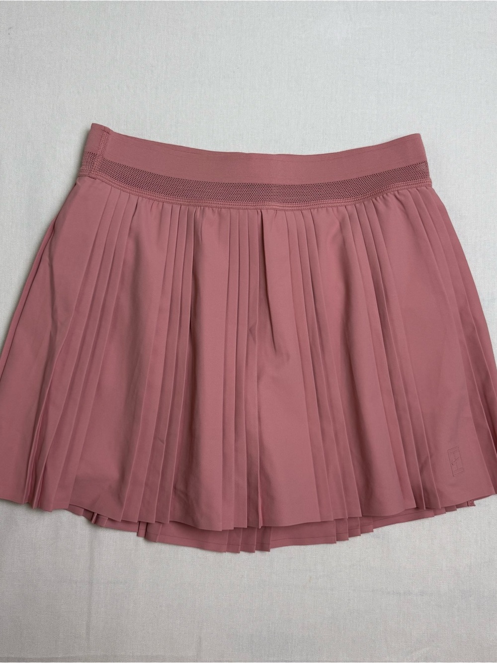 Nike Pleated Pink Women’s Skirt Skort- Dusty Rose Elastic Waist Band size S